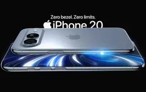 Design-ul iPhone 20, cu un an înaintea lansării: cameră ascunsă, ecran curbat, fără butoane fizice