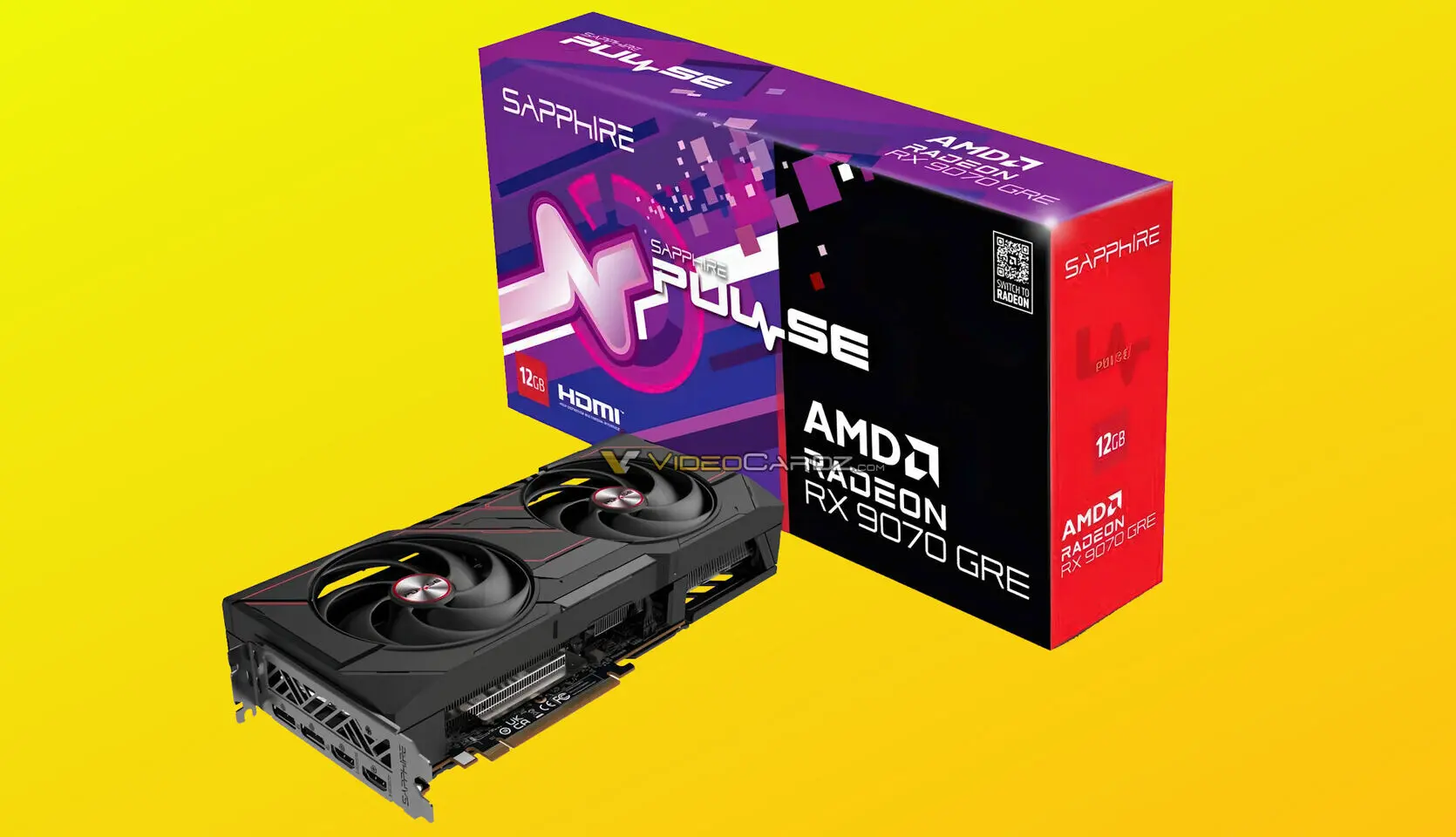 Sapphire Radeon RX 9070 GRE PULSE