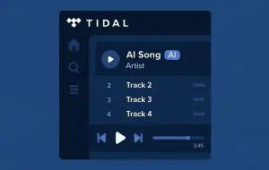 TIDAL va marca muzica cu AI și anunță că nu va plăti comisioane către creatori