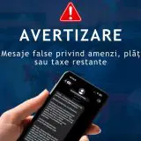 DNSC avertizează asupra unei fraude prin SMS cu taxe de parcare restante
