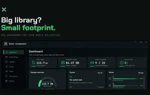 Game Compressor reduce spațiul ocupat de jocuri cu până la 50%. Este o soluție la upgrade-urile scumpe de SSD