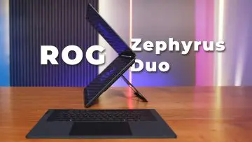 ROG Zephyrus Duo review: două ecrane superbe, un singur laptop forțos!