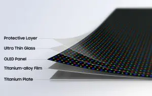 Samsung pune titan sub panoul OLED pentru a reduce cuta ecranului pe seria Galaxy Z Fold8