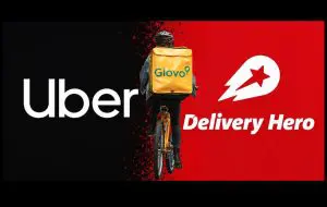 Uber lansează oferta pentru Delivery Hero, dar nu va prelua Glovo România