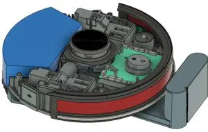 OMWOO: aspiratorul robot pe care îl downloadezi de pe internet și îl scoți la imprimantă (3D)