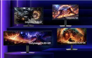 Nouă de monitoare Odyssey de la Samsung include un model la 1.100 Hz
