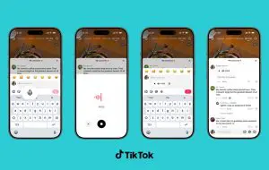 Comentariile TikTok devin mai complexe: mesaje audio și până la 9 fotografii