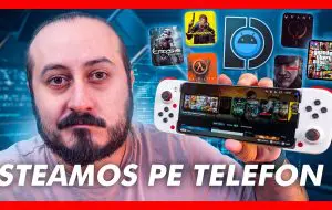 DroidDeck, aplicația care transforma telefonul într-un Steam Deck. Rulează Crysis?