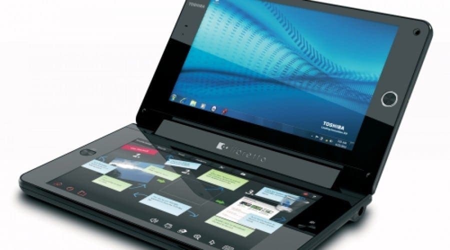 Concept Dual-Touch Screen cu Toshiba Libretto