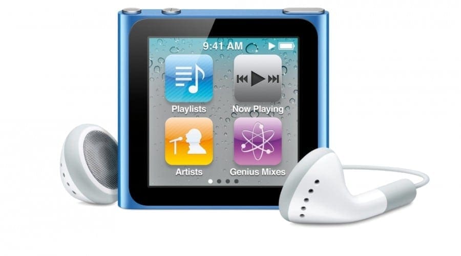 Noul iPod Nano – Mai mic, mai uşor, fără click-wheel