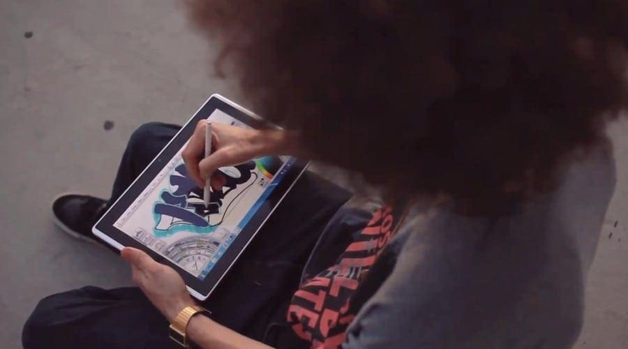 Artă pe tablet – Asus Eee Slate cu stylus