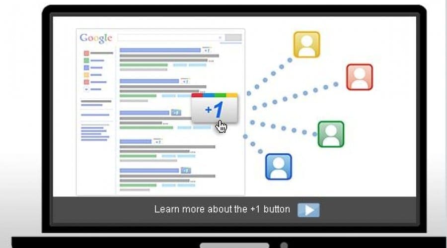 Google +1, butonul care da startul unei noi curse pe web