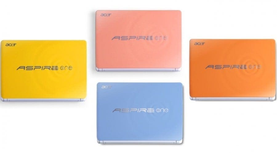 Acer Aspire One Happy, în culori de vară