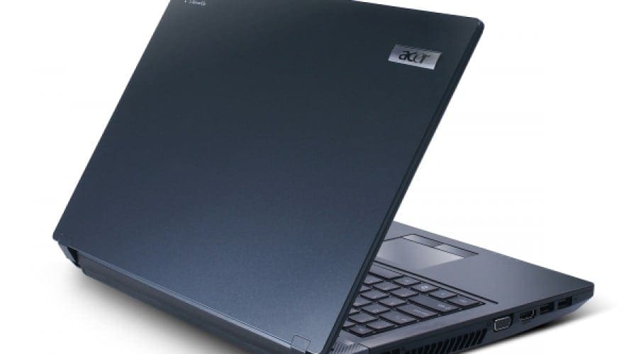 Acer TravelMate 7750 şi 4750, lansate în România