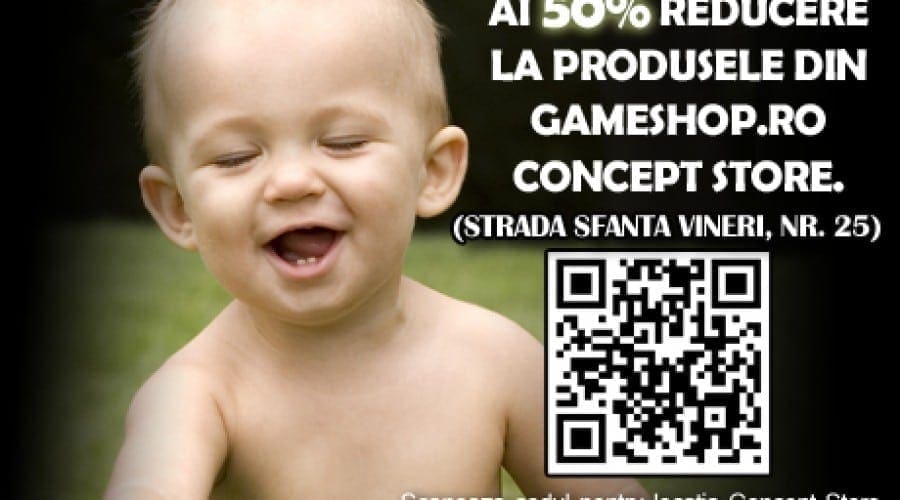 Reducere de 50% la jocuri, de Ziua Copilului