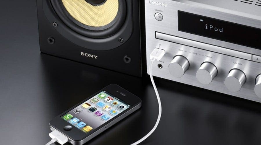 Sony G Series micro Hi-Fi: Conectează iPhone-ul la un sistem audio serios