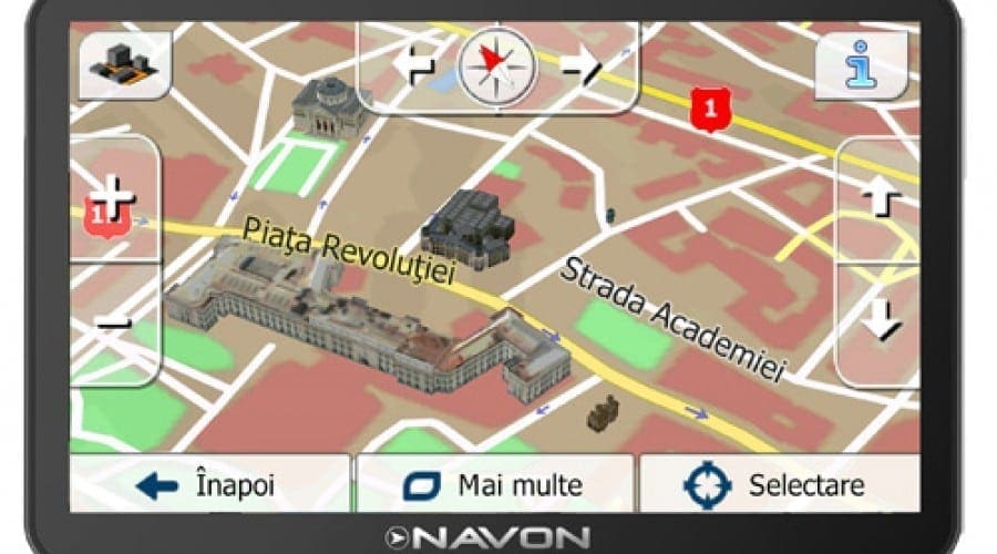 Sistemele de navigaţie Navon cu iGO 8, N490 RO, N490 Full Europe şi N670 Full Europe, disponibile şi în România