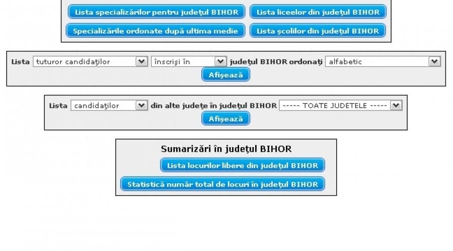 Află online la ce liceu ai fost repartizat