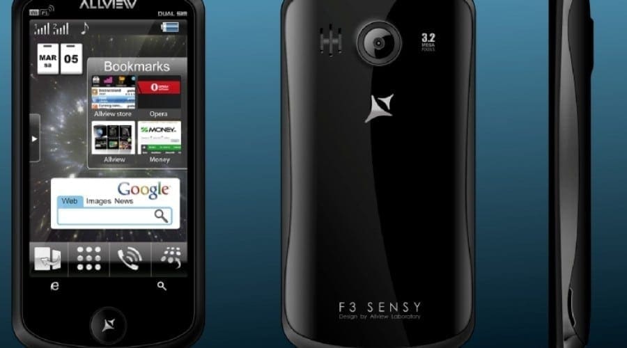 Allview prezintă telefonul F3 Sensy cu meniuri personalizabile