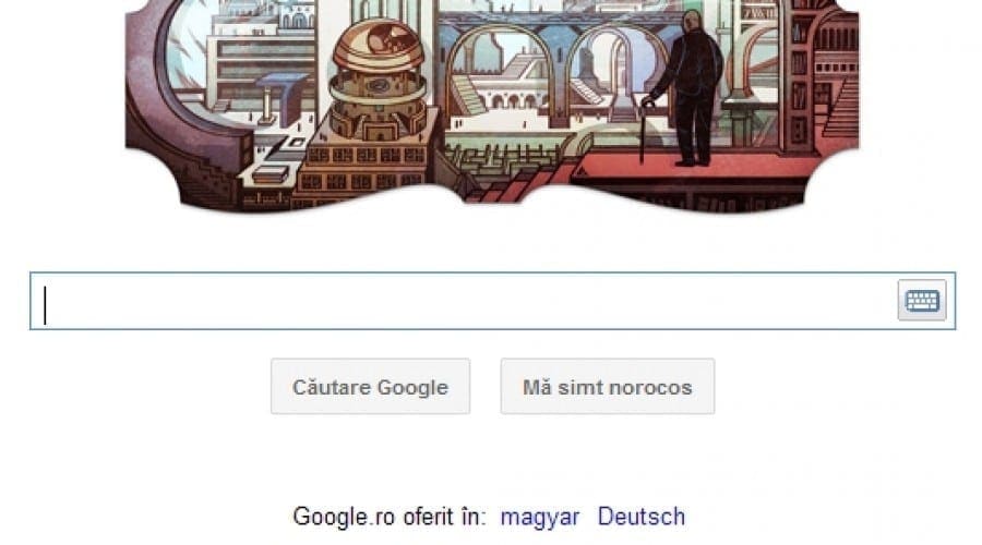 Google Doodle: 112 ani de la naşterea vizionarului Jorge Luis Borges
