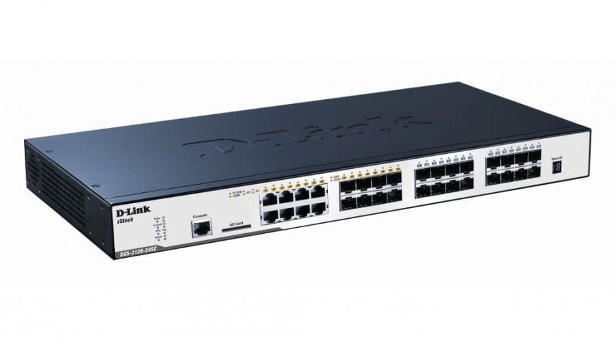 D-Link lansează noua serie de switch-uri DGS-3120