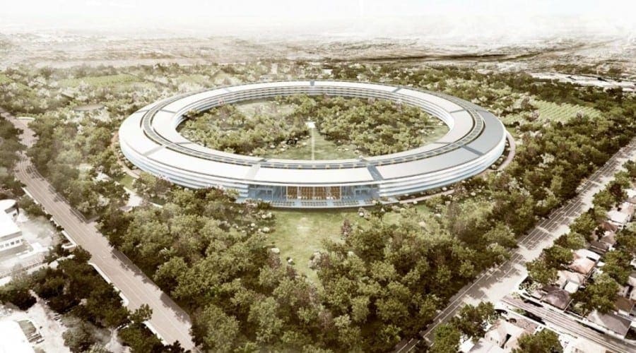 Noul sediu Apple:”Nava mamă”, detaliată în imagini