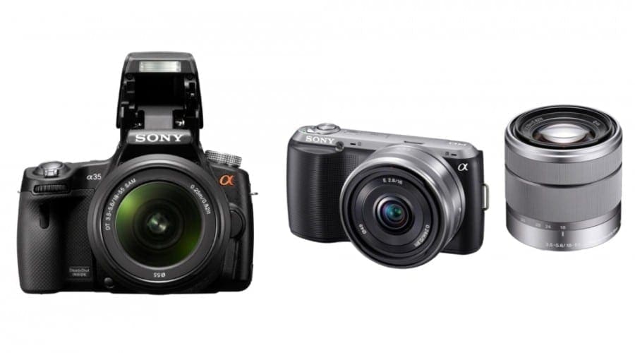 Sony NEX-C3 şi SLT A35: Noile aparate promit fotografii de excepţie