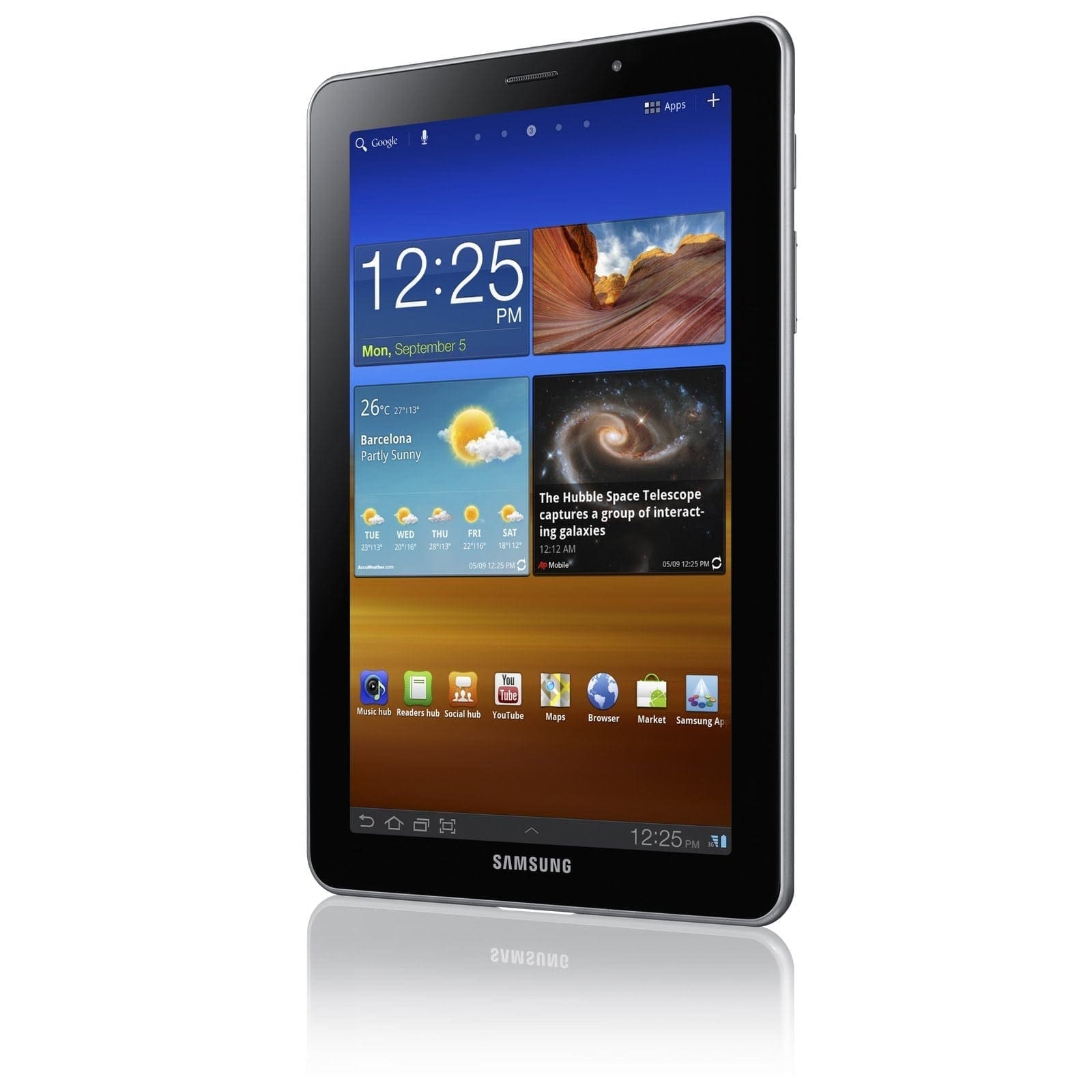 Samsung Galaxy Tab 7.7 Tabletă cu Super AMOLED Plus gadgets & lifestyle.