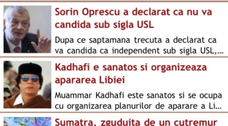 Ştirile zilei direct pe telefon, cu aplicaţia PresaOnline