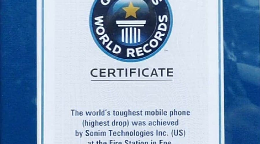 Sonim XP3300 Force e cel mai rezistent telefon din lume, conform Guinness World Record