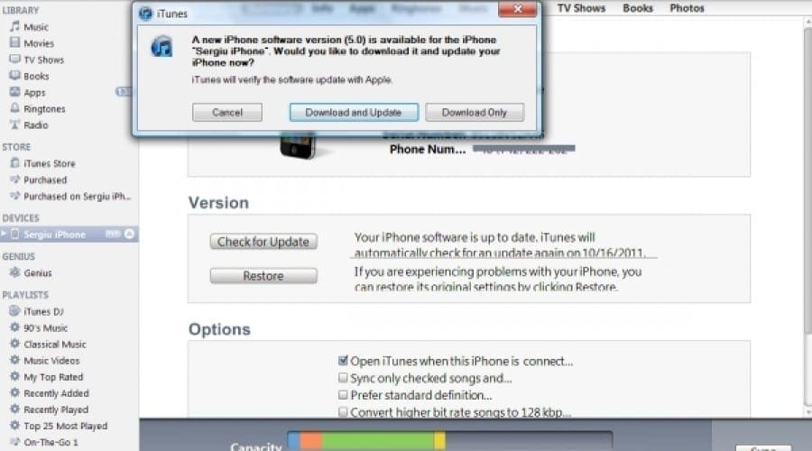 iOS 5 poate fi deja descarcat in Romania: Atentie insa la serverele supraincarcate