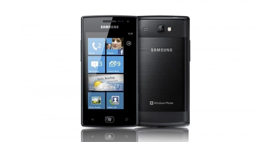 Samsung Omnia W, cu arome Mango