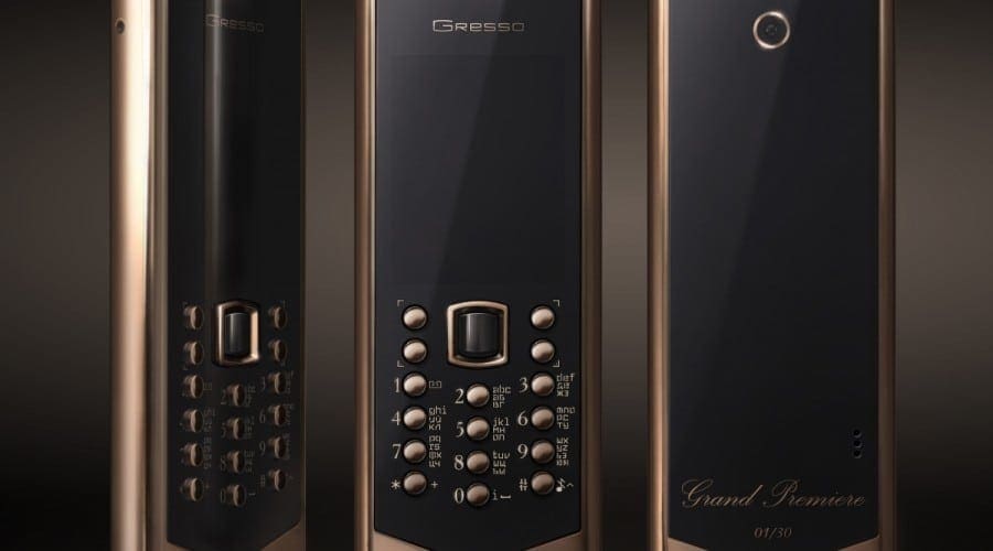 Gresso Grand Premiere: 50.000 de dolari, 150 g de aur