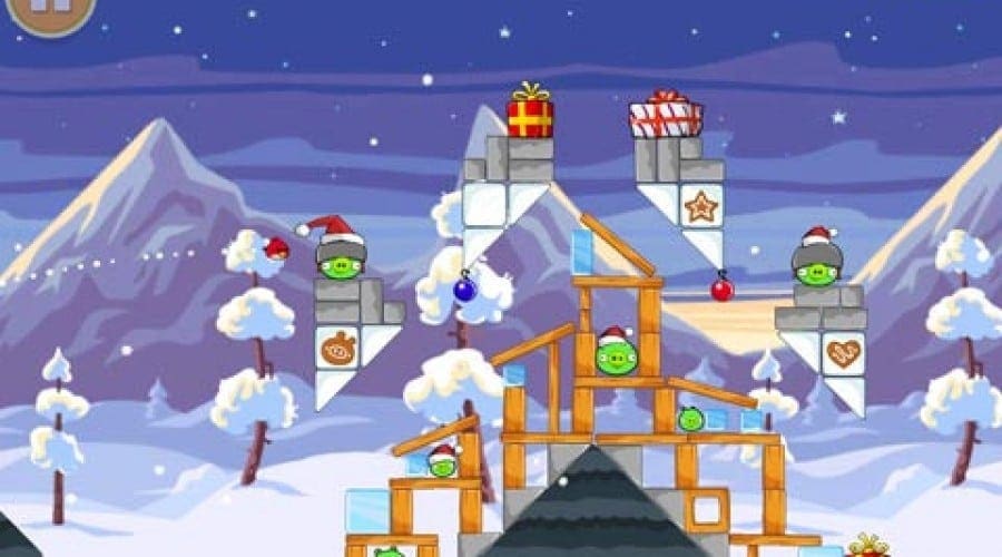 Angry Birds Wreck The Halls: Păsările înfuriate au intrat în sezonul sărbătorilor de Crăciun