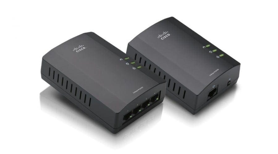 Două produse din gama Linksys HomePlug AV Powerline, disponibile prin ELKOTech