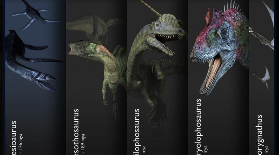 Descoperă lumea dinozaurilor cu Inside the World of Dinosaurs pentru iPad