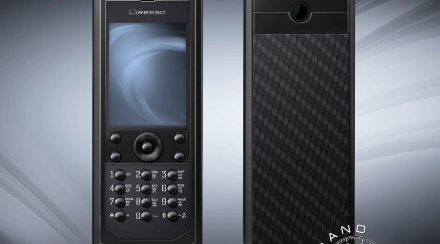 Gresso Pure Black: Dacă preferi pielea de crocodil şi carbonul