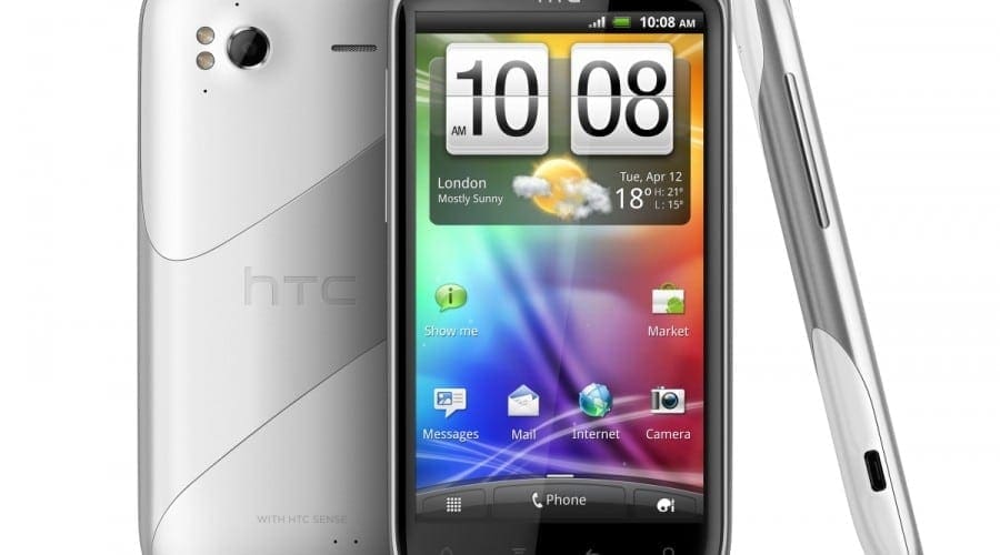 HTC Sensation Ice White înfruntă gerul iernii