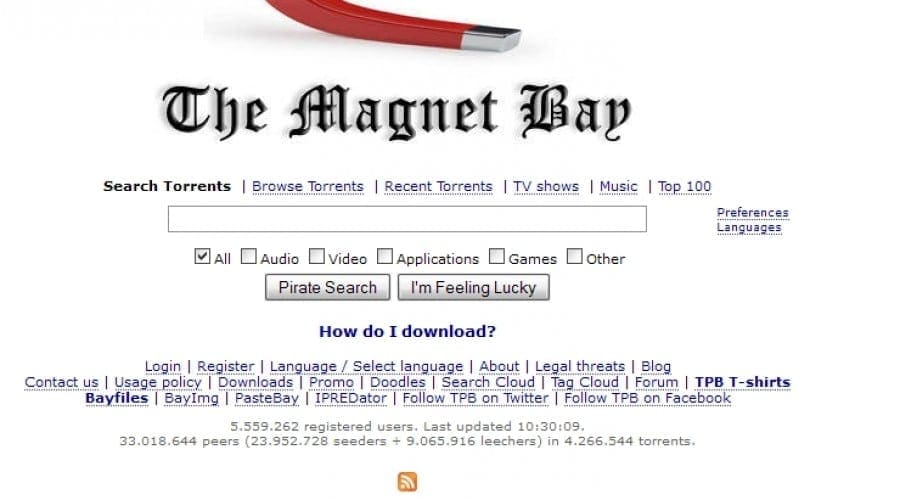 The Pirate Bay elimină fişierele de tip torrent de pe site şi îşi schimbă denumirea