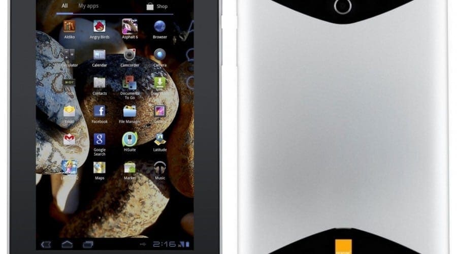 Orange Tahiti, o nouă tabletă cu display de 7” şi Android Honeycomb