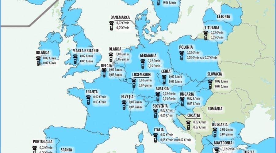 Tarife reduse cu până la 70% pentru apelurile către destinaţii fixe şi mobile din Europa de la RDS