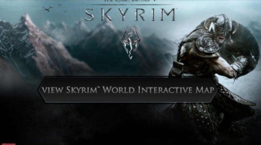 Skyrim pe iPhone: Aplicaţia oficială îţi dezvăluie harta completă a jocului