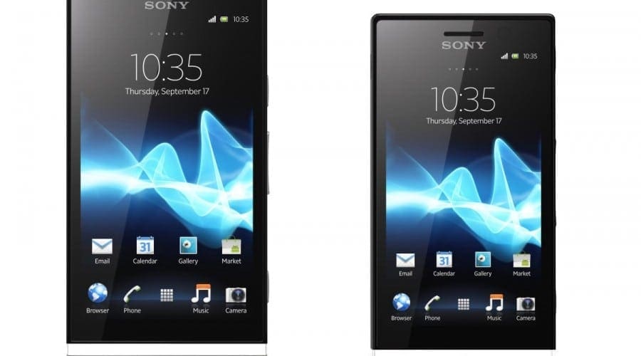 Sony Xperia P şi Xperia U: Design inedit cu elemente transparente, dock multifuncţional