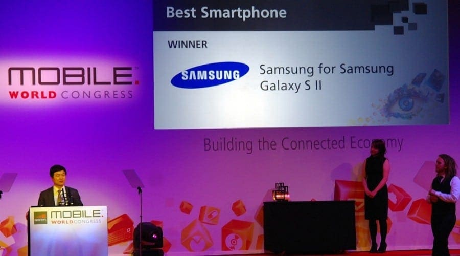 Samsung Galaxy S II: Cel mai bun smartphone la MWC 2012