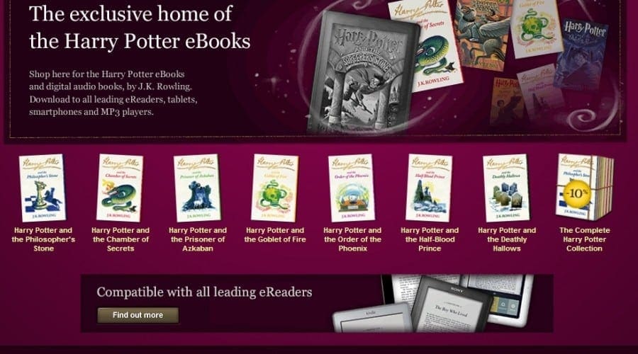 Cărţile Harry Potter, disponibile acum în format electronic şi audio