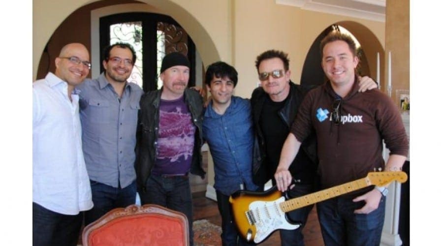 Bono şi Edge de la trupa U2 au investit în Dropbox