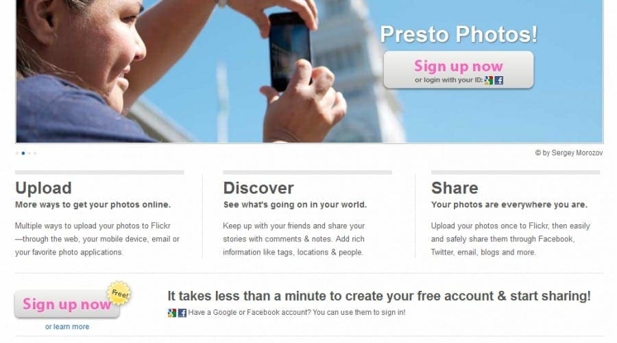 Flickr lansează o nouă interfaţă pentru utilizatorii serviciului de Upload