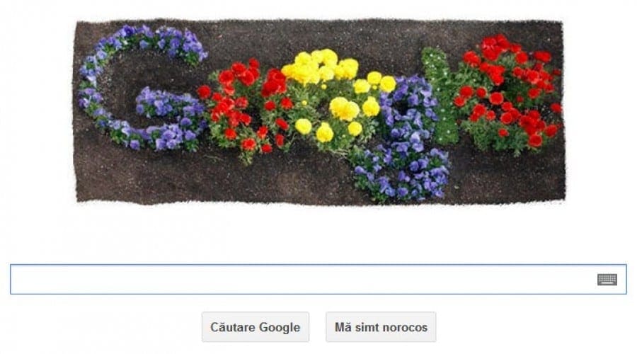 Ziua Pamantului 2012, sarbatorita de Google cu un Doodle floral