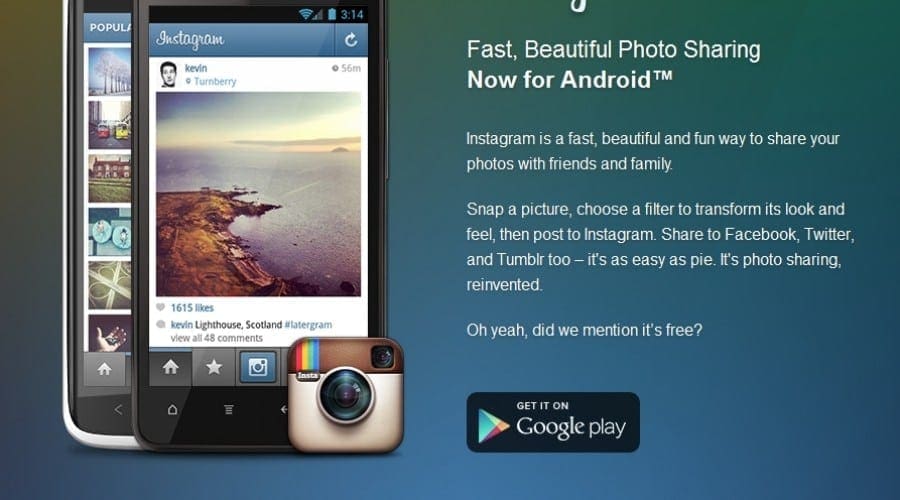 Aplicaţia Instagram e disponibilă acum pe terminalele cu sistemul de operare Android