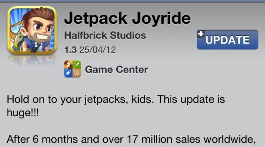 Jetpack Joyride: Bruiază rachete, fii mai agil, cu 15 noi gadgeturi